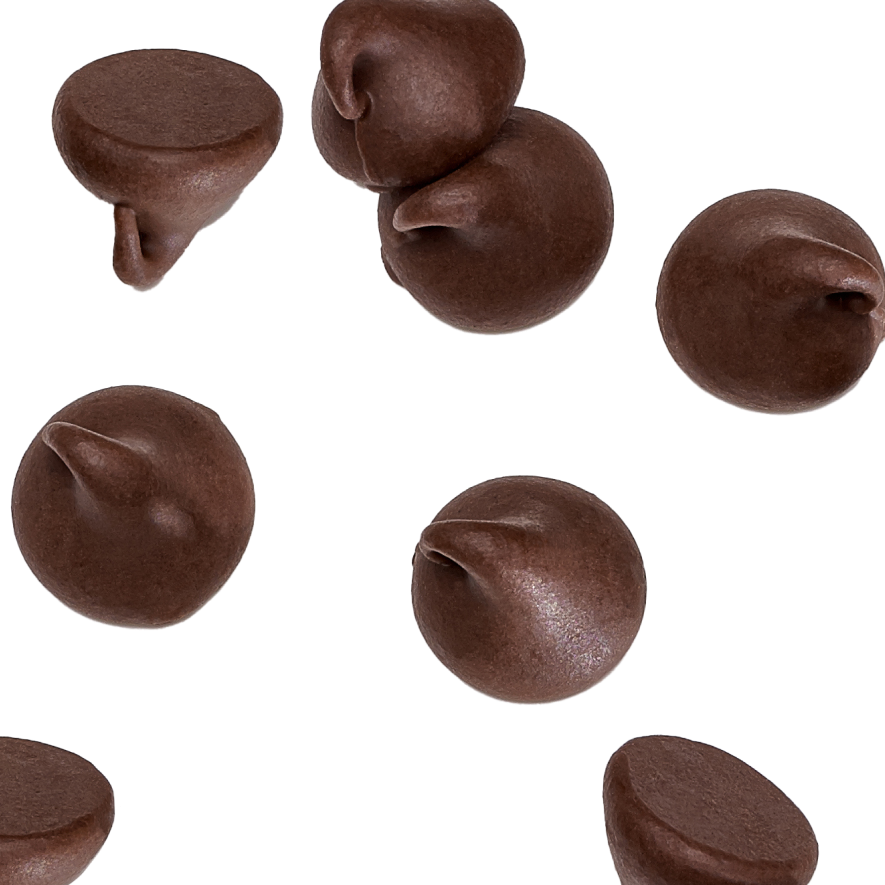 Organic chocolate chips, one of the key ingredients in every GOOD TO GO Chocolate Chip Blondie.