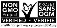 Non-GMO verified.